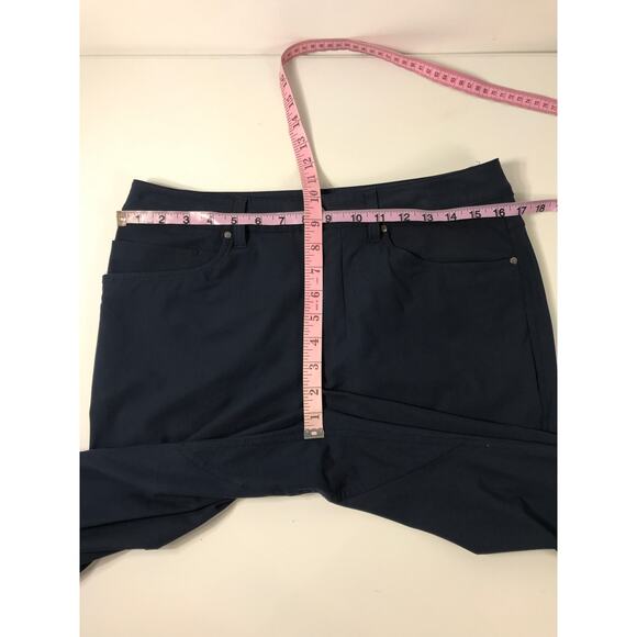 Lululemon Men's Navy Blue Pants Slim Fit Warpstreme Everyday Capsule Versatile - Picture 8 of 9